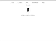 Tablet Screenshot of jonathanrachman.com